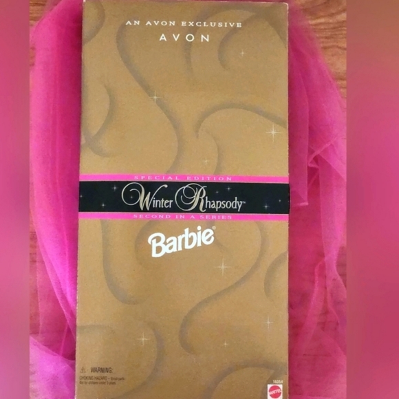 1996 Avon Exclusive Winter Rhapsody Barbie - Picture 2 of 3